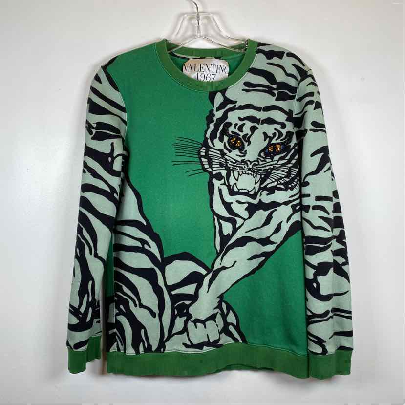 Pre-Owned Valentino Green Knit Women Size M Designer Clothes