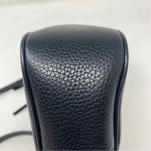 Pre-Owned Gucci Black Leather Designer Handbag