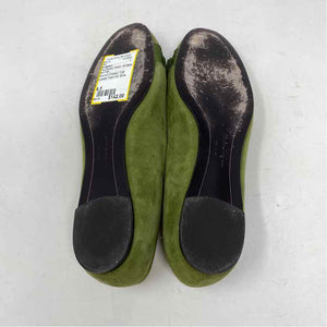 Pre-Owned Shoe Size 6.5 Ferragamo Green Flats