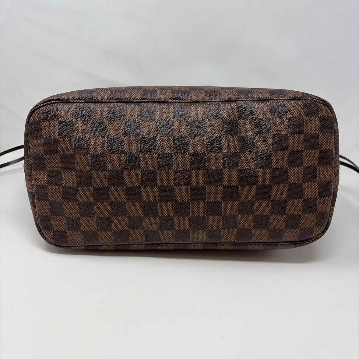 Pre-Owned Louis Vuitton Damier Eben Canvas Designer Handbag