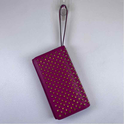 Pre-Owned Christian Louboutin Pink Leather Designer Handbag