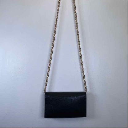 Pre-Owned Gucci Black Leather Designer Handbag