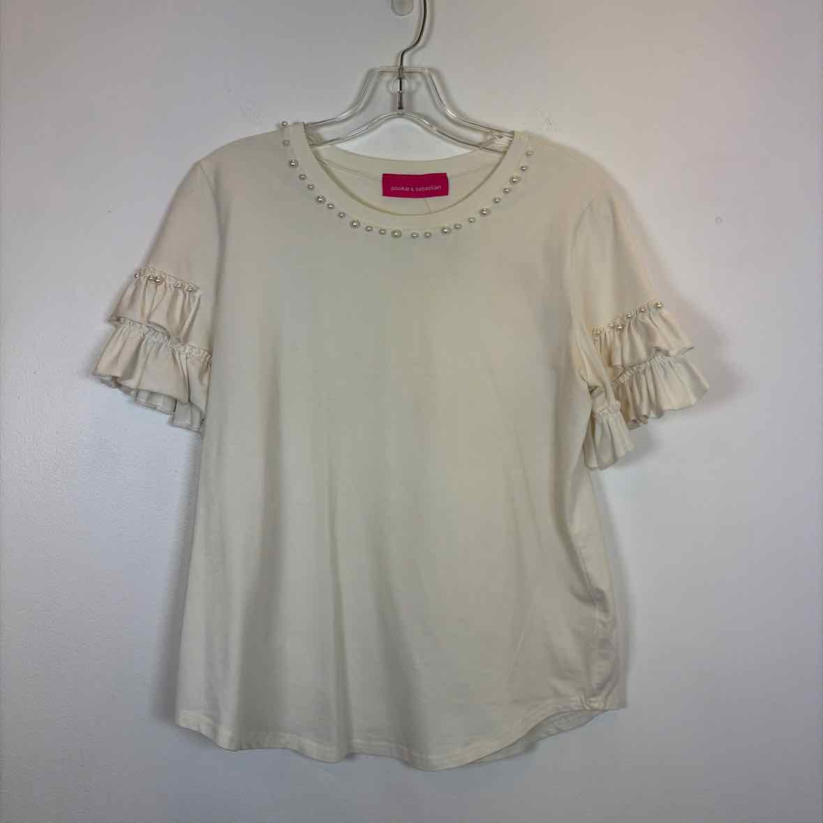 Pre-Owned Size S Pookie&Sebastian White Top