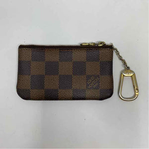 Pre-Owned Louis Vuitton Damier Eben Canvas Designer Wallet