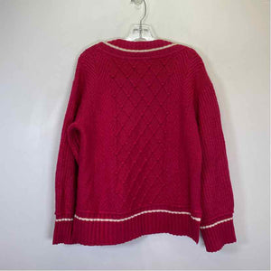 Pre-Owned Size M Maeve Hot Pink Sweater