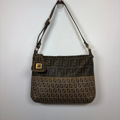 Pre-Owned Fendi Monogram Canvas Designer Handbag