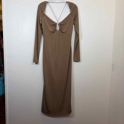 Pre-Owned Size M Jason Wu Brown Casual Dress