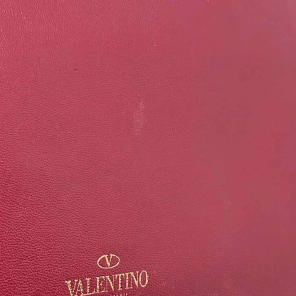 Pre-Owned Valentino Red Leather Designer Handbag