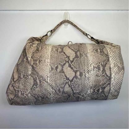 Pre-Owned Carlos Falchi Snake Print Python Handbag