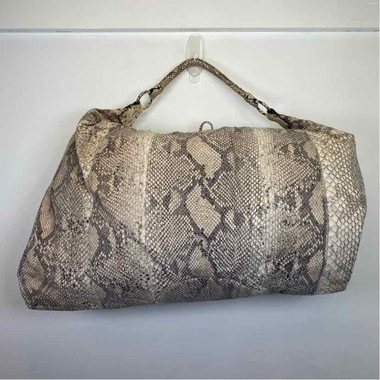 Pre-Owned Carlos Falchi Snake Print Python Handbag