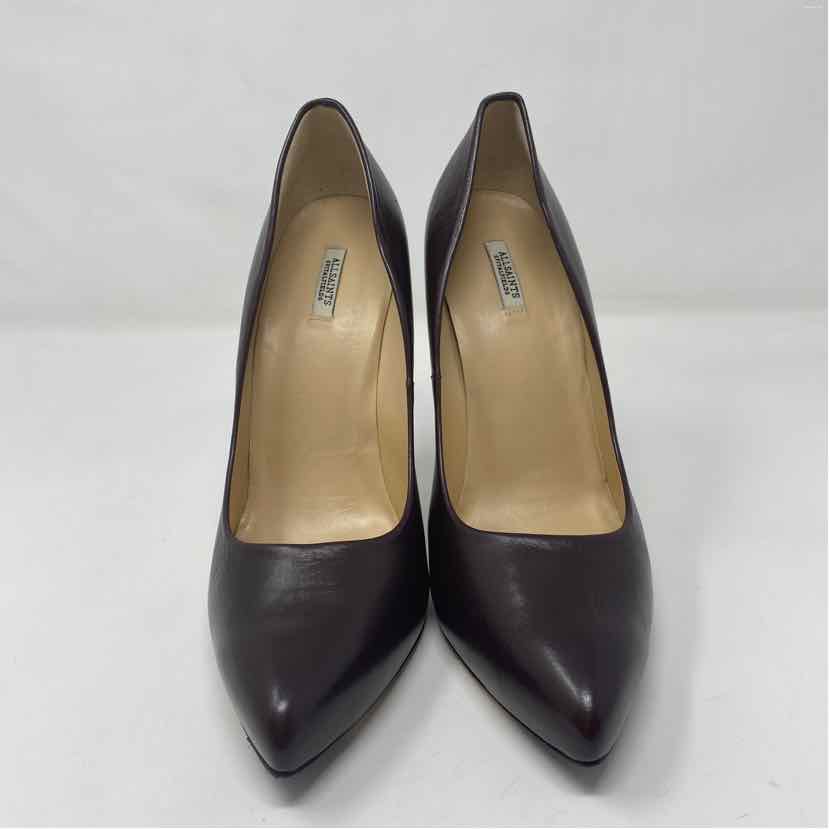 Pre-Owned Shoe Size 10.5 All Saints Oxblood Heels