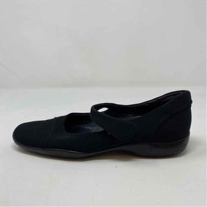 Pre-Owned Prada Black Fabric Shoe Size 6.5 Designer Shoes