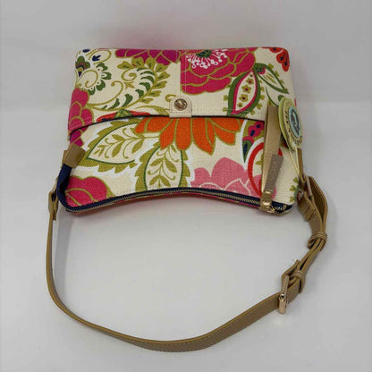 Pre-Owned Boutique Floral Canvas Handbag