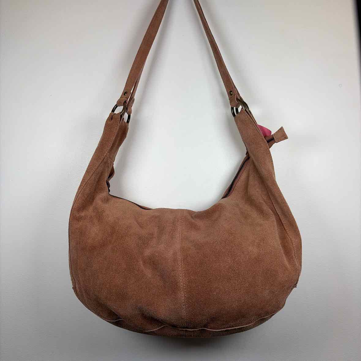 Pre-Owned Free People Peach Suede Handbag