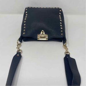Pre-Owned Valentino Black Leather Designer Handbag