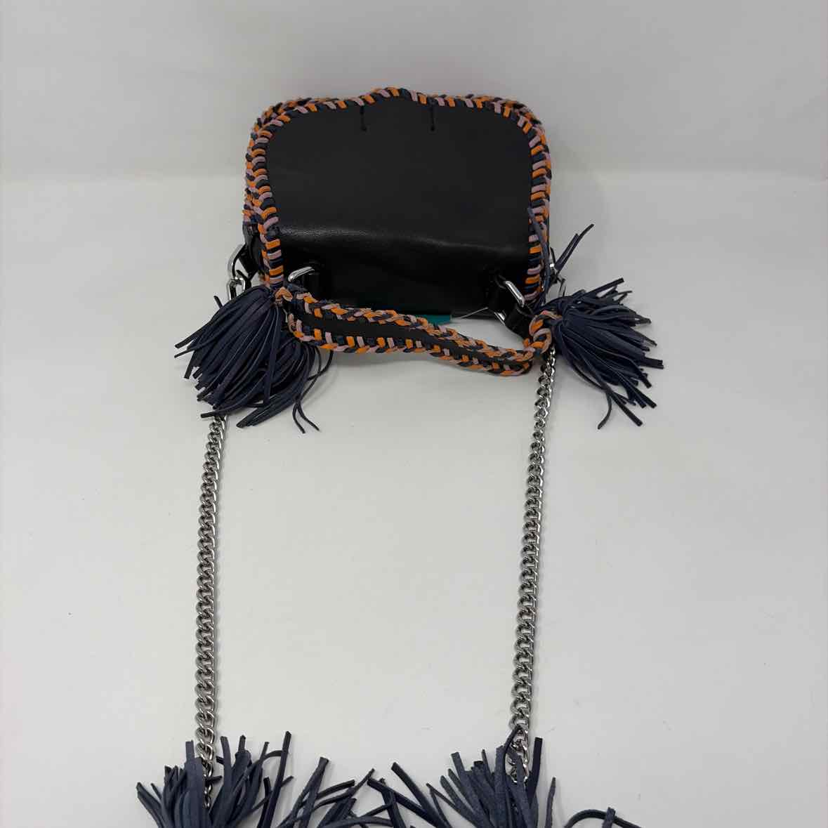 Pre-Owned Rebecca Minkoff Black Multi Leather Handbag