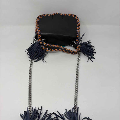 Pre-Owned Rebecca Minkoff Black Multi Leather Handbag
