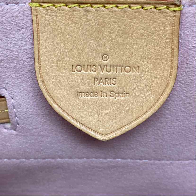 Pre-Owned Louis Vuitton Damier Azur Canvas Designer Handbag