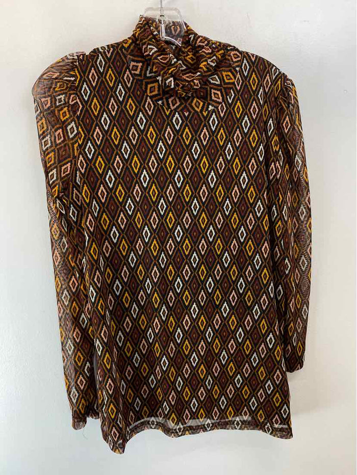 Pre-Owned Size L Jane & Delancy Rust Top