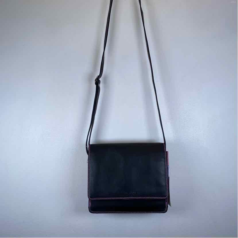 Pre-Owned Derek Alexander Black Multi Leather Handbag