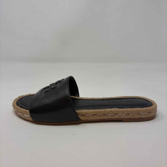 Pre-Owned Shoe Size 6 Tory Burch Black Slide