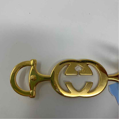 Pre-Owned Gucci Cognac Leather Designer Belt