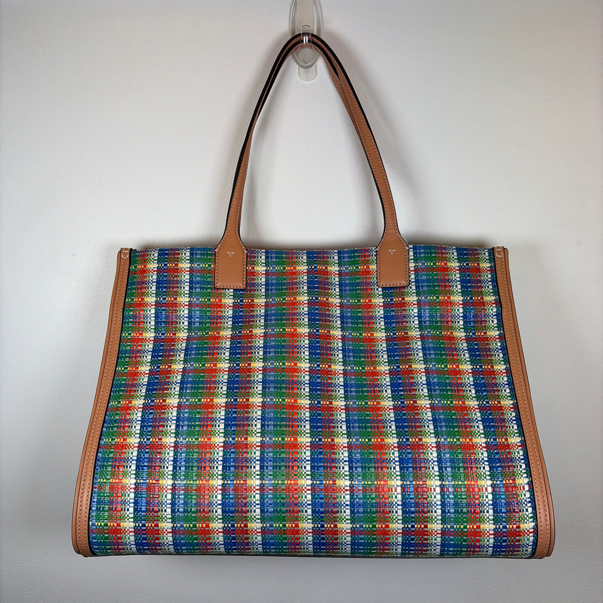 Pre-Owned Tory Burch Multi Woven Handbag
