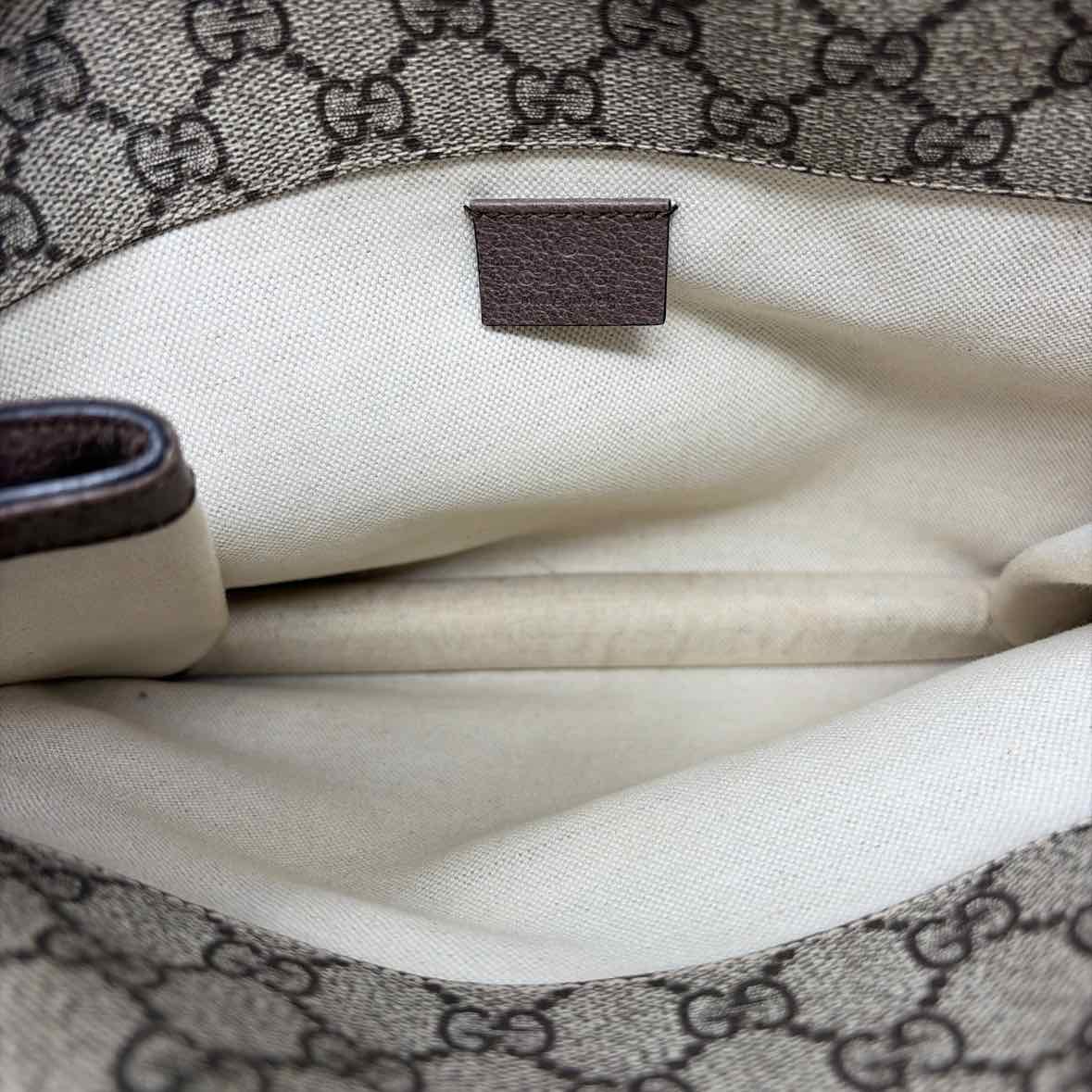 Pre-Owned Gucci Monogram Canvas Designer Handbag