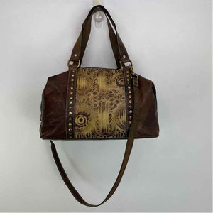 Pre-Owned Firenze La Model Brown Leather Handbag