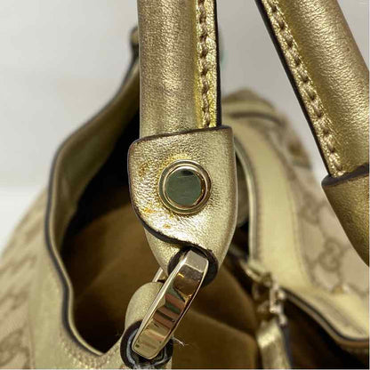 Pre-Owned Gucci Monogram Canvas Designer Handbag