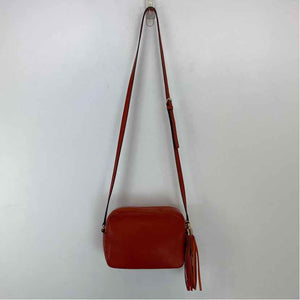 Pre-Owned Gucci Orange Leather Designer Handbag