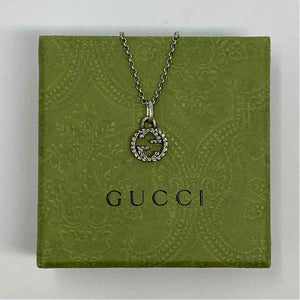 Pre-Owned Gucci Silver Designer Jewelry