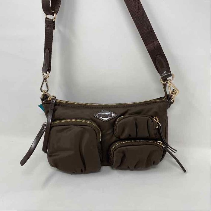 Pre-Owned MZ Wallace Brown Nylon Handbag