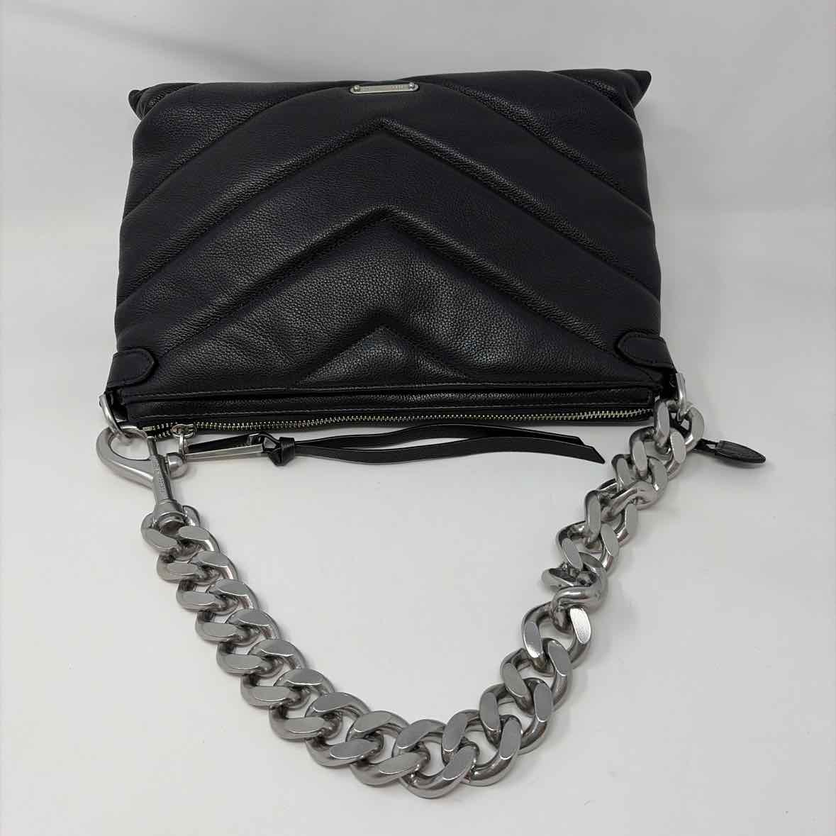 Pre-Owned Rebecca Minkoff Black Leather Handbag