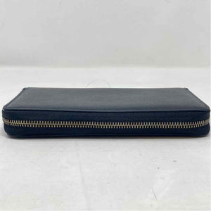 Pre-Owned RFID Blocking Black Leather Wristlet