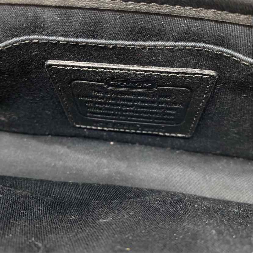 Pre-Owned Coach Black Leather Handbag