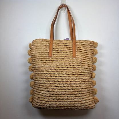 Pre-Owned Loeffler Randall Tan Woven Handbag