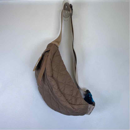 Boutique Taupe Nylon Handbag