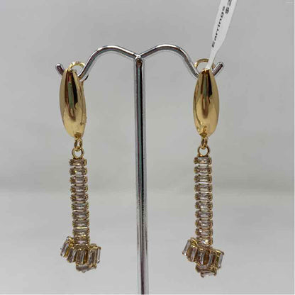 Gold Multi Metal Earrings