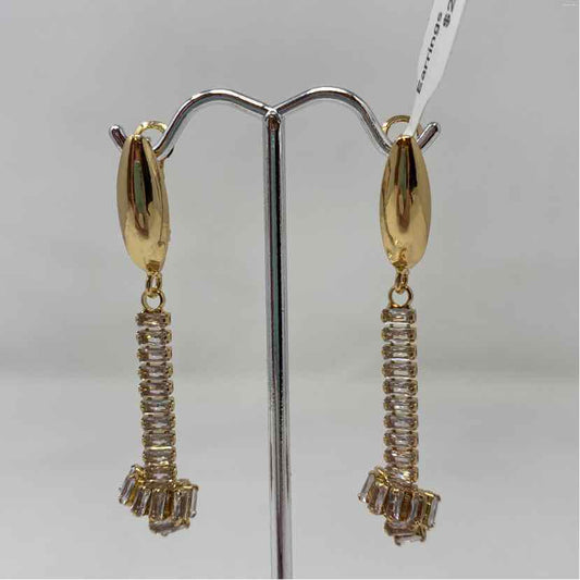 Gold Multi Metal Earrings