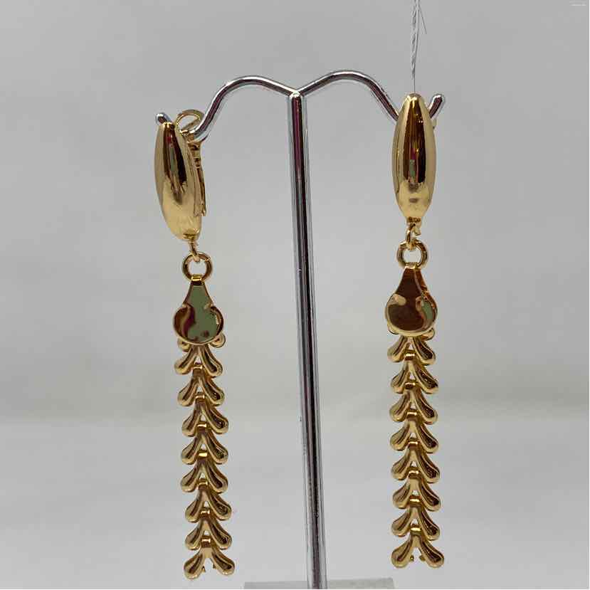 Gold Metal Earrings