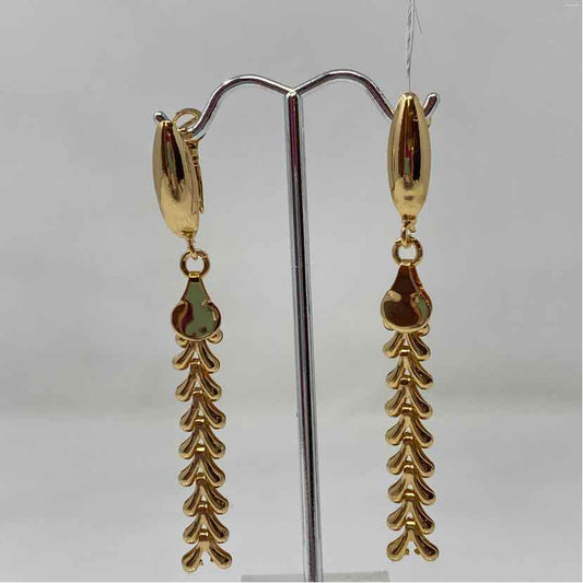Gold Metal Earrings