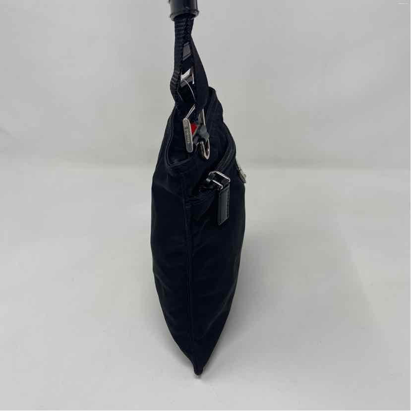 Pre-Owned Prada Black Nylon Designer Handbag
