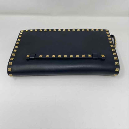 Pre-Owned Valentino Black Leather Designer Handbag