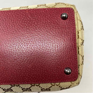 Pre-Owned Gucci Monogram Canvas Designer Handbag