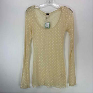 Pre-Owned Size S We The Free Cream Top