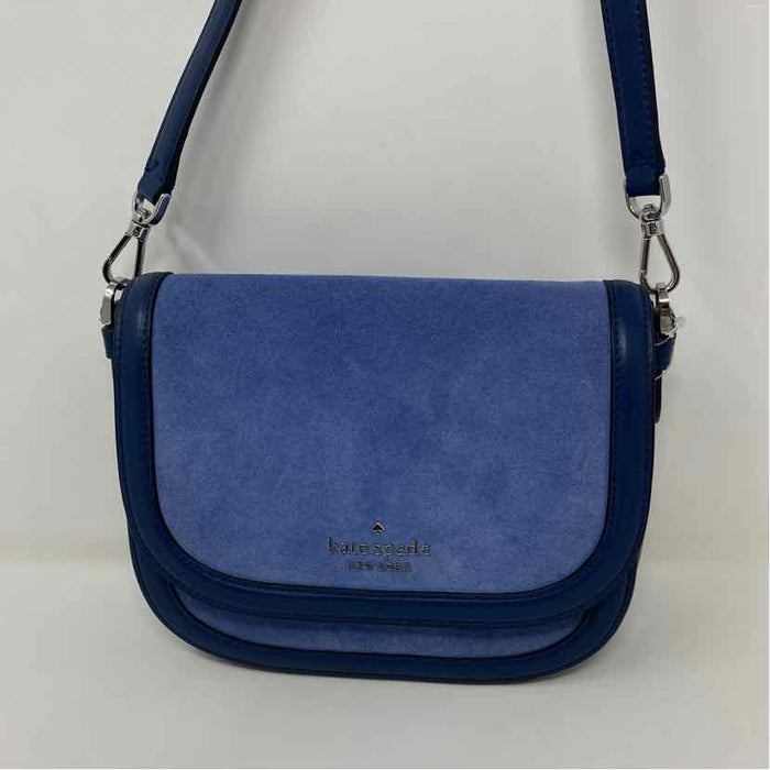 Pre-Owned Kate Spade Blue Leather Handbag