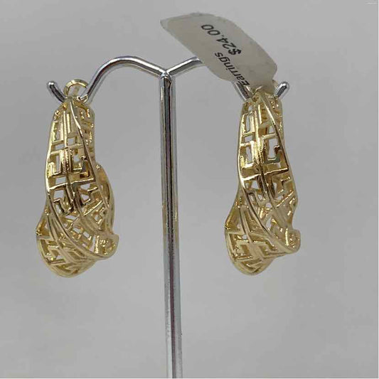Gold Metal Earrings