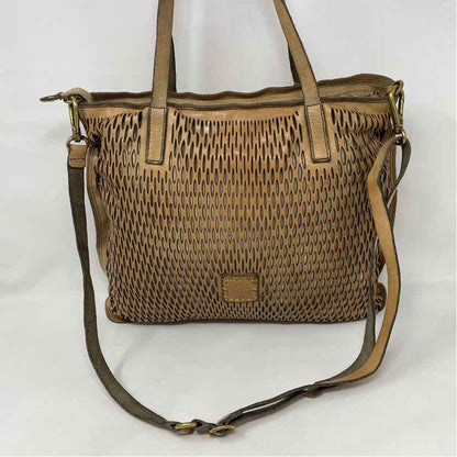 Pre-Owned Campomaggi Tan Leather Handbag