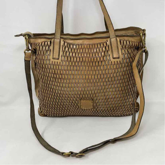 Pre-Owned Campomaggi Tan Leather Handbag